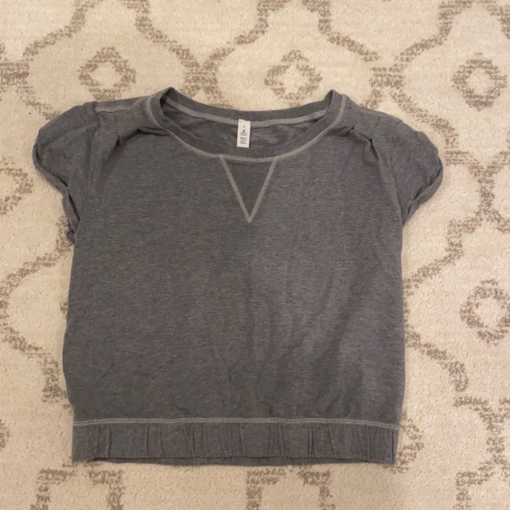 Grey Lululemon T-shirt
